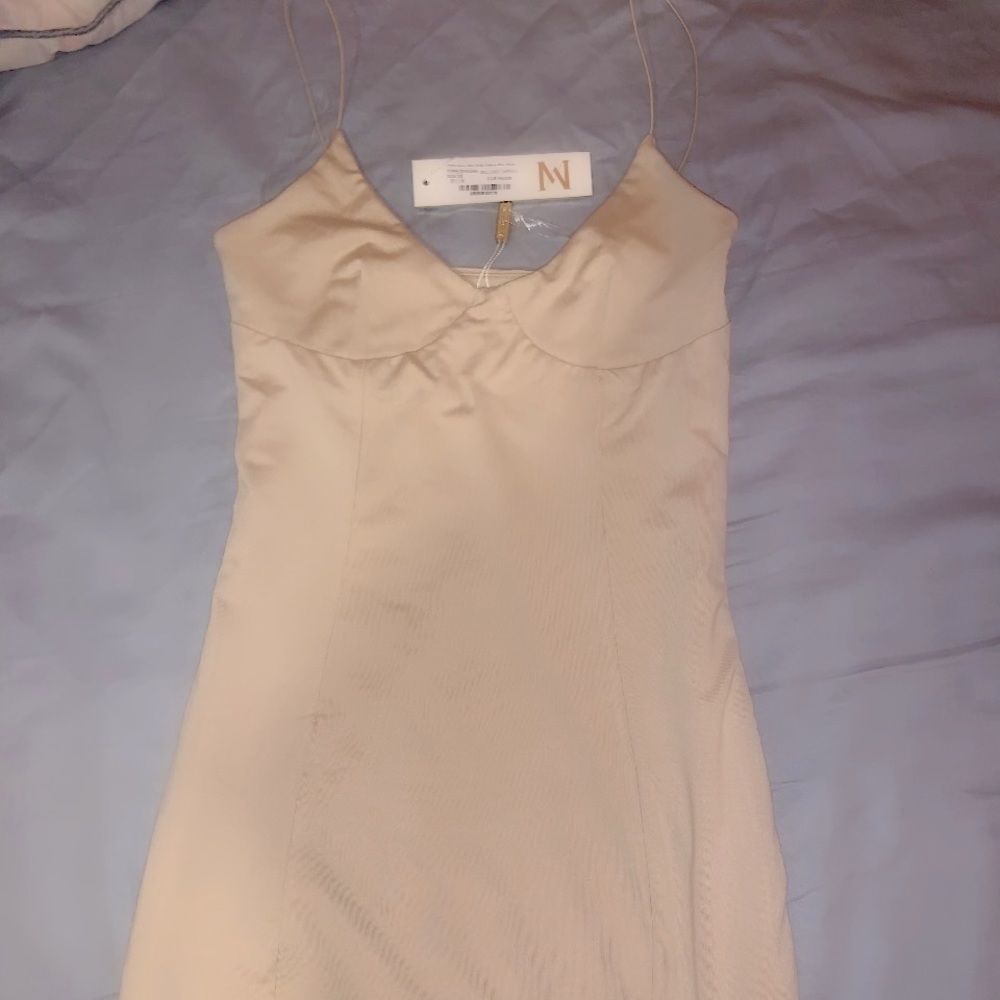 Nude Bodycon Dress